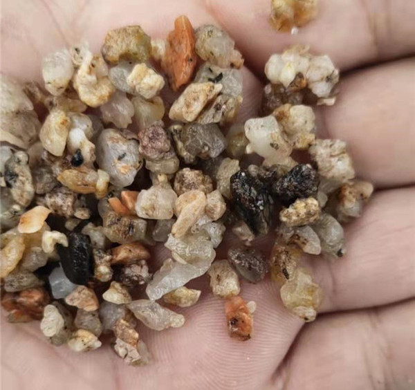 水洗砂，濾料砂
